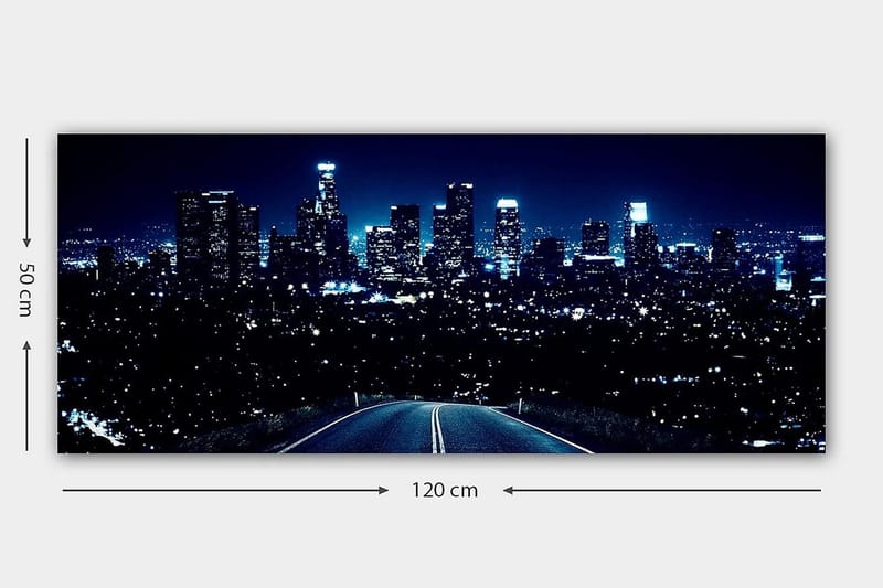 Canvastavla YTY Buildings & Cityscapes Flerfärgad - 120x50 cm - Inredning - Tavlor & posters - Canvastavla
