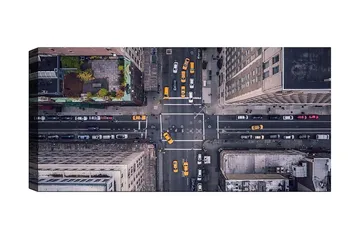 Canvastavla YTY Buildings & Cityscapes Flerfärgad - 120x50 cm - Inredning - Tavlor & posters - Canvastavla