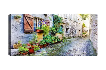 Canvastavla YTY Buildings & Cityscapes Flerfärgad - 120x50 cm - Inredning - Tavlor & posters - Canvastavla