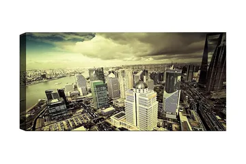 Canvastavla YTY Buildings & Cityscapes Flerfärgad - 120x50 cm - Inredning - Tavlor & posters - Canvastavla