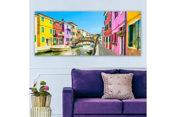Canvastavla YTY Buildings & Cityscapes Flerfärgad - 120x50 cm - Inredning - Tavlor & posters - Canvastavla