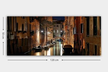 Canvastavla YTY Buildings & Cityscapes Flerfärgad - 120x50 cm - Inredning - Tavlor & posters - Canvastavla