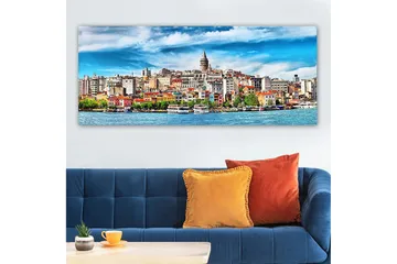 Canvastavla YTY Buildings & Cityscapes Flerfärgad - 120x50 cm - Inredning - Tavlor & posters - Canvastavla