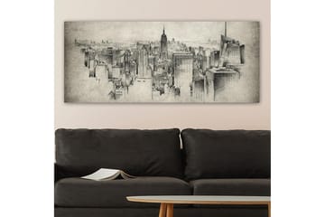 Canvastavla YTY Buildings & Cityscapes Flerfärgad - 120x50 cm - Inredning - Tavlor & posters - Canvastavla