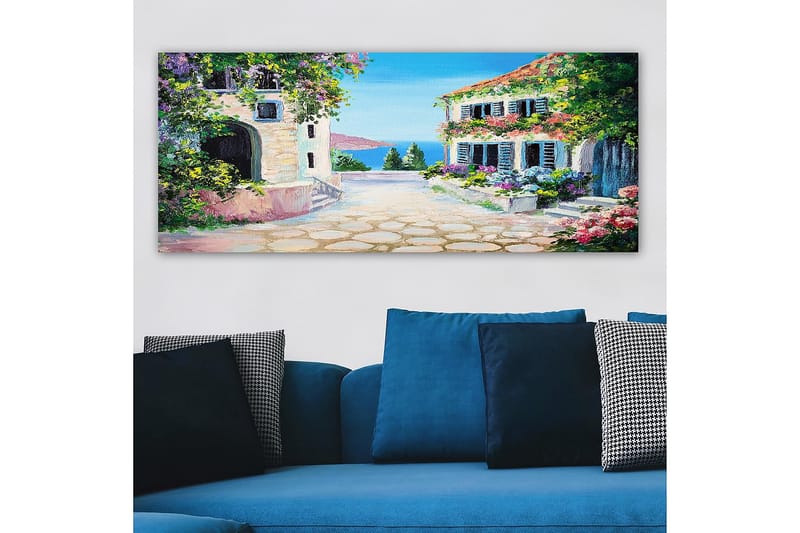 Canvastavla YTY Buildings & Cityscapes Flerfärgad - 120x50 cm - Inredning - Tavlor & posters - Canvastavla