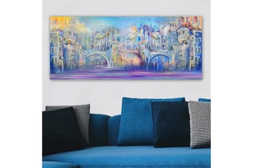 Canvastavla YTY Buildings & Cityscapes Flerfärgad - 120x50 cm - Inredning - Tavlor & posters - Canvastavla