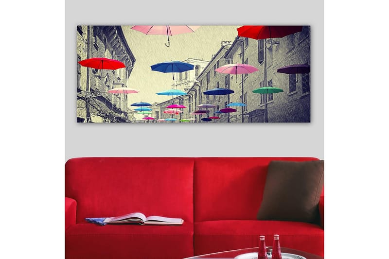 Canvastavla YTY Buildings & Cityscapes Flerfärgad - 120x50 cm - Inredning - Tavlor & posters - Canvastavla
