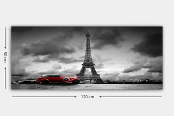 Canvastavla YTY Buildings & Cityscapes Flerfärgad - 120x50 cm - Inredning - Tavlor & posters - Canvastavla