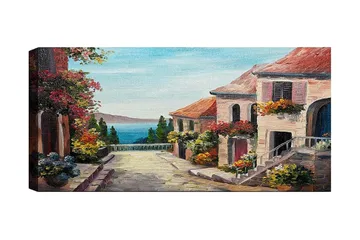 Canvastavla YTY Buildings & Cityscapes Flerfärgad - 120x50 cm - Inredning - Tavlor & posters - Canvastavla