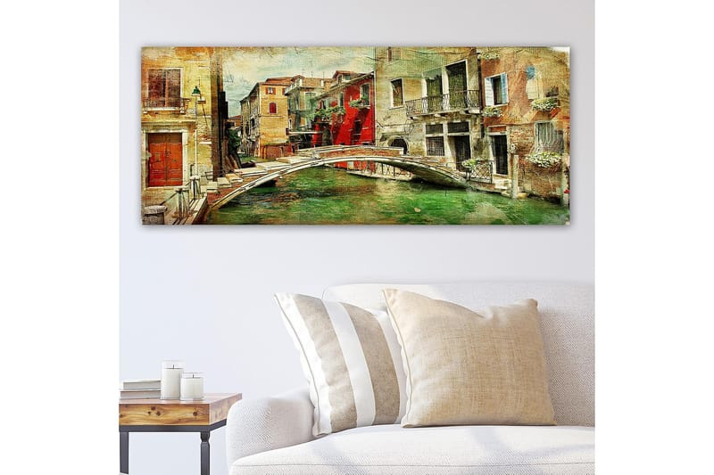 Canvastavla YTY Cities & Countries Flerfärgad - 120x50 cm - Inredning - Tavlor & posters - Canvastavla