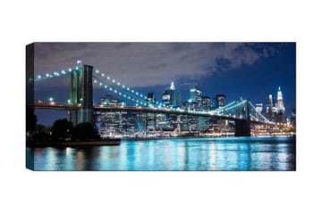 Canvastavla YTY Cities & Countries Flerfärgad - 120x50 cm - Inredning - Tavlor & posters - Canvastavla