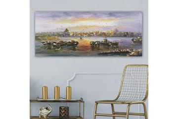 Canvastavla YTY Cities & Countries Flerfärgad - 120x50 cm - Inredning - Tavlor & posters - Canvastavla