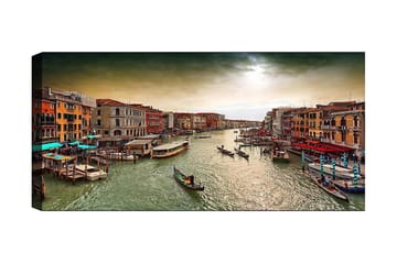 Canvastavla YTY Cities & Countries Flerfärgad - 120x50 cm - Inredning - Tavlor & posters - Canvastavla