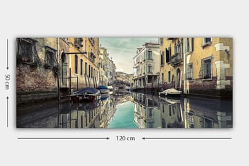 Canvastavla YTY Cities & Countries Flerfärgad - 120x50 cm - Inredning - Tavlor & posters - Canvastavla