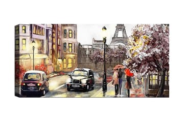 Canvastavla YTY Cities & Countries Flerfärgad - 120x50 cm - Inredning - Tavlor & posters - Canvastavla
