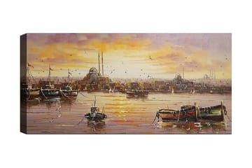 Canvastavla YTY Cities & Countries Flerfärgad - 120x50 cm - Inredning - Tavlor & posters - Canvastavla