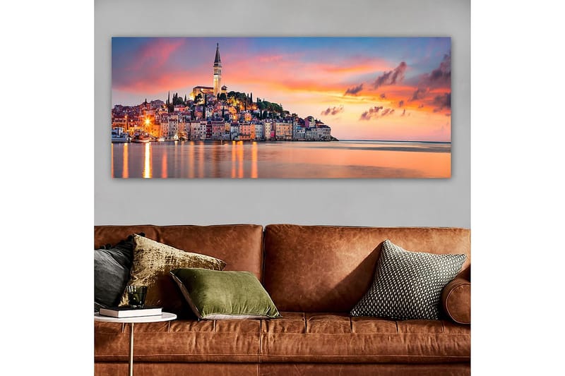 Canvastavla YTY Cities & Countries Flerfärgad - 120x50 cm - Inredning - Tavlor & posters - Canvastavla
