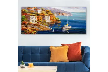 Canvastavla YTY Cities & Countries Flerfärgad - 120x50 cm - Inredning - Tavlor & posters - Canvastavla