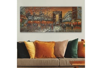 Canvastavla YTY Cities & Countries Flerfärgad - 120x50 cm - Inredning - Tavlor & posters - Canvastavla