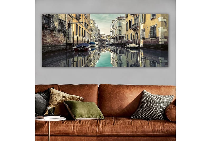 Canvastavla YTY Cities & Countries Flerfärgad - 120x50 cm - Inredning - Tavlor & posters - Canvastavla
