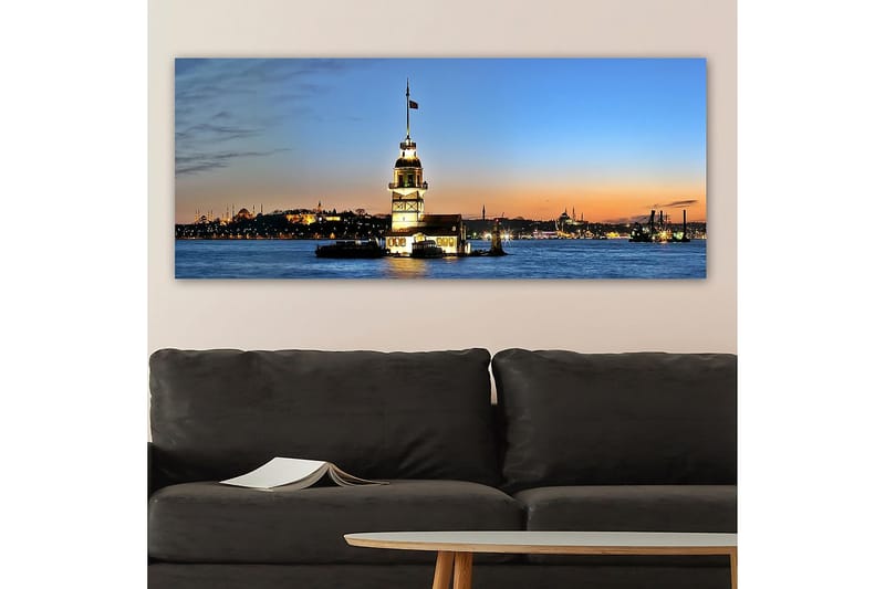 Canvastavla YTY Cities & Countries Flerfärgad - 120x50 cm - Inredning - Tavlor & posters - Canvastavla