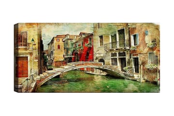 Canvastavla YTY Cities & Countries Flerfärgad - 120x50 cm - Inredning - Tavlor & posters - Canvastavla