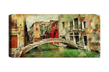 Canvastavla YTY Cities & Countries Flerfärgad - 120x50 cm - Inredning - Tavlor & posters - Canvastavla