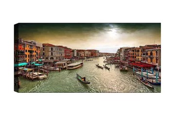 Canvastavla YTY Cities & Countries Flerfärgad - 120x50 cm - Inredning - Tavlor & posters - Canvastavla