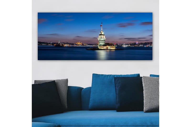 Canvastavla YTY Cities & Countries Flerfärgad - 120x50 cm - Inredning - Tavlor & posters - Canvastavla
