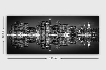 Canvastavla YTY Cities & Countries Flerfärgad - 120x50 cm - Inredning - Tavlor & posters - Canvastavla