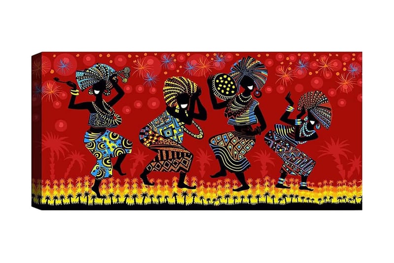 Canvastavla YTY Culture Flerfärgad - 120x50 cm - Inredning - Tavlor & posters - Canvastavla