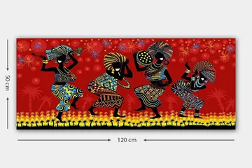 Canvastavla YTY Culture Flerfärgad - 120x50 cm - Inredning - Tavlor & posters - Canvastavla