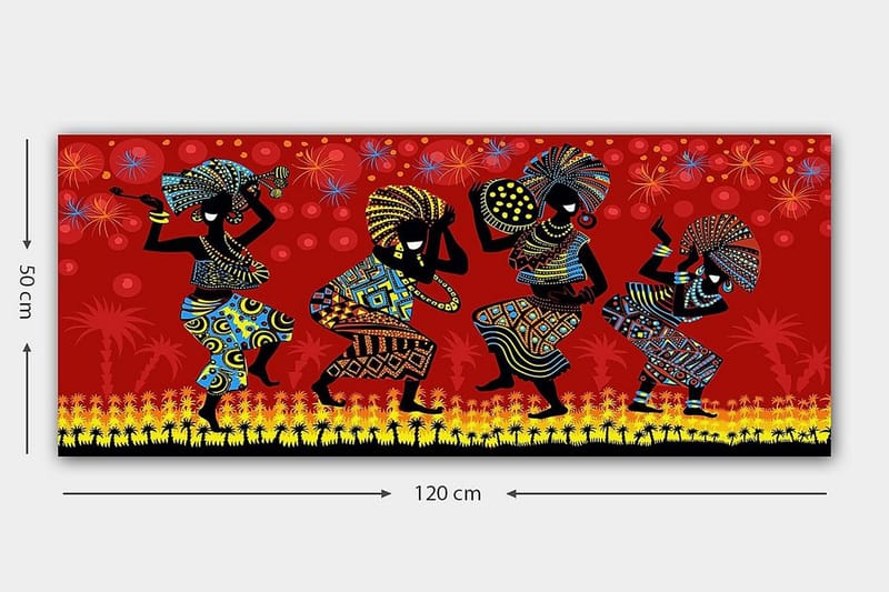 Canvastavla YTY Culture Flerfärgad - 120x50 cm - Inredning - Tavlor & posters - Canvastavla