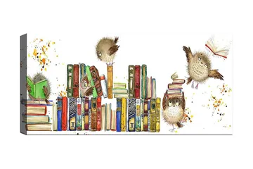 Canvastavla YTY Curiosities Flerfärgad - 120x50 cm - Inredning - Tavlor & posters - Canvastavla