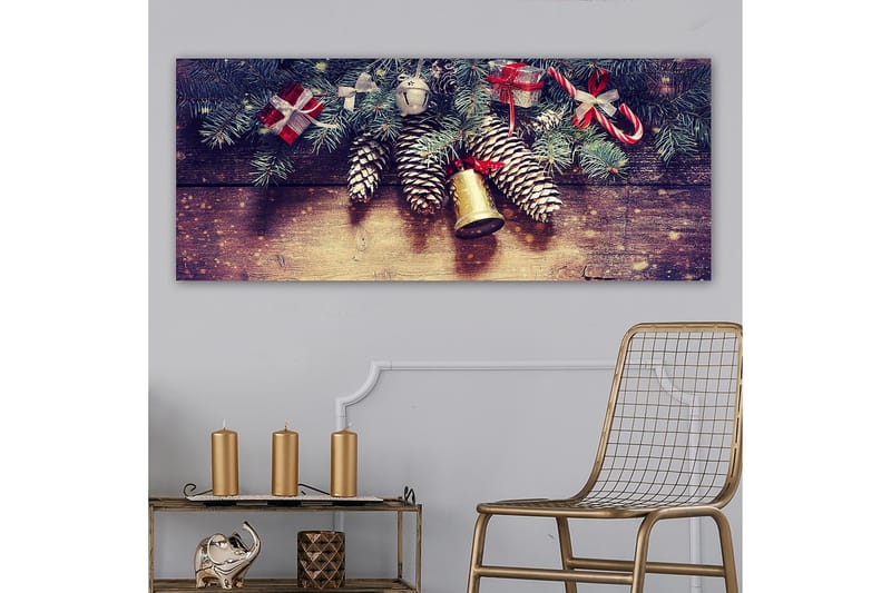 Canvastavla YTY Floral & Botanical Flerfärgad - 120x50 cm - Inredning - Tavlor & posters - Canvastavla