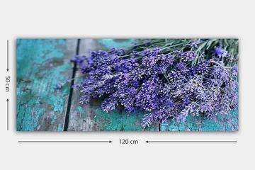 Canvastavla YTY Floral & Botanical Flerfärgad - 120x50 cm - Inredning - Tavlor & posters - Canvastavla