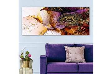 Canvastavla YTY Floral & Botanical Flerfärgad - 120x50 cm - Inredning - Tavlor & posters - Canvastavla