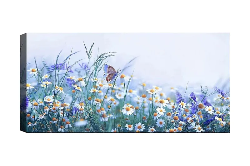 Canvastavla YTY Floral & Botanical Flerfärgad, 120x50 cm
