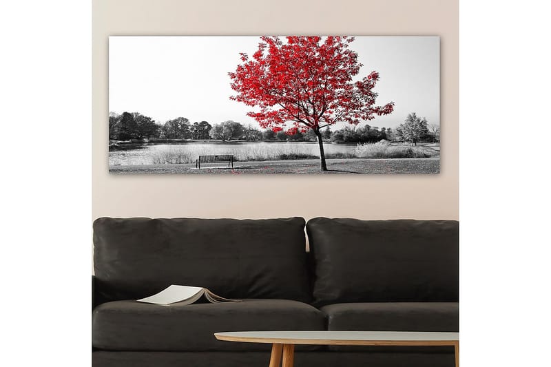 Canvastavla YTY Floral & Botanical Flerfärgad - 120x50 cm - Inredning - Tavlor & posters - Canvastavla