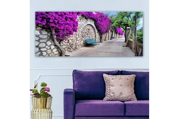 Canvastavla YTY Floral & Botanical Flerfärgad - 120x50 cm - Inredning - Tavlor & posters - Canvastavla