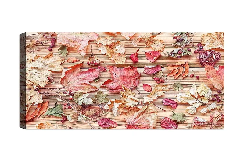 Canvastavla YTY Floral & Botanical Flerfärgad, 120x50 cm