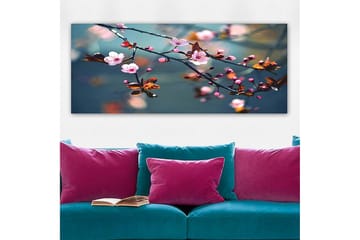 Canvastavla YTY Floral & Botanical Flerfärgad - 120x50 cm - Inredning - Tavlor & posters - Canvastavla