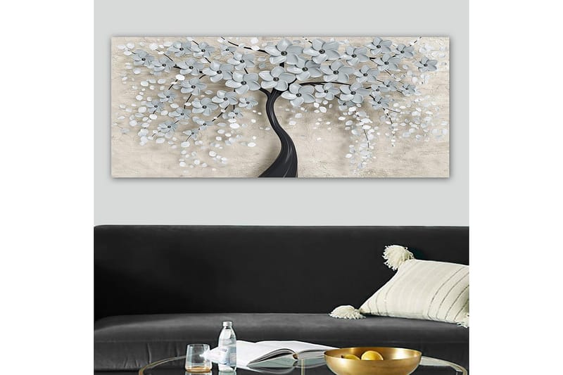 Canvastavla YTY Floral & Botanical Flerfärgad - 120x50 cm - Inredning - Tavlor & posters - Canvastavla