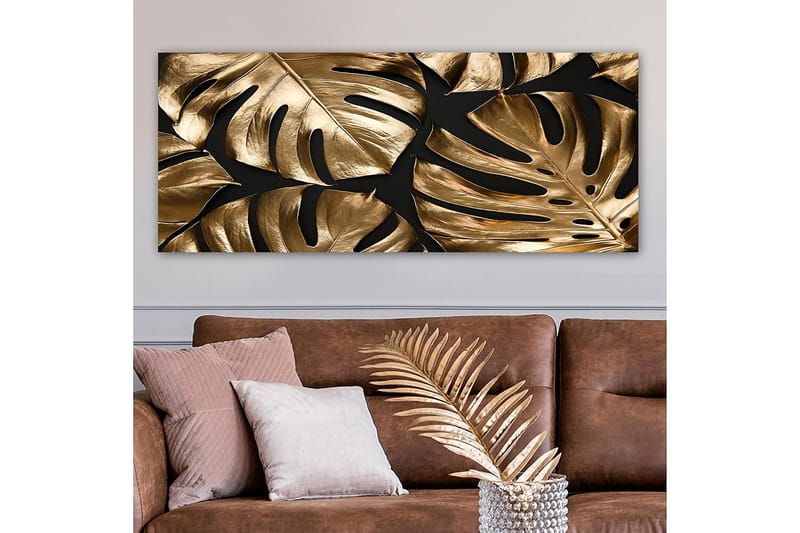 Canvastavla YTY Floral & Botanical Flerfärgad - 120x50 cm - Inredning - Tavlor & posters - Canvastavla