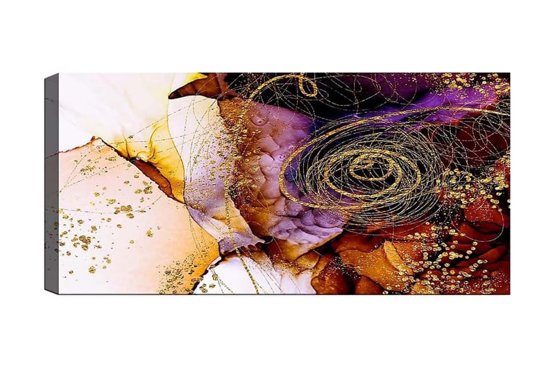 Canvastavla YTY Floral & Botanical Flerfärgad - 120x50 cm - Inredning - Tavlor & posters - Canvastavla