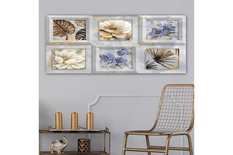 Canvastavla YTY Floral & Botanical Flerfärgad - 120x50 cm - Inredning - Tavlor & posters - Canvastavla