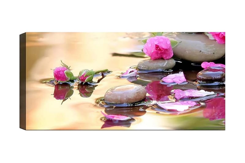 Canvastavla YTY Floral & Botanical Flerfärgad - 120x50 cm - Inredning - Tavlor & posters - Canvastavla