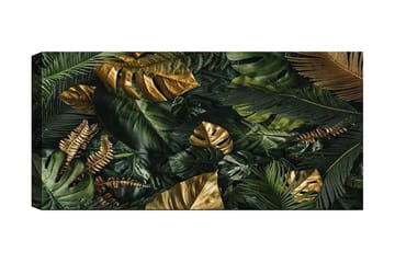 Canvastavla YTY Floral & Botanical Flerfärgad - 120x50 cm - Inredning - Tavlor & posters - Canvastavla