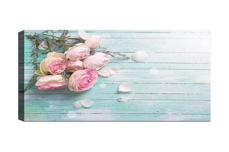 Canvastavla YTY Floral & Botanical Flerfärgad - 120x50 cm - Inredning - Tavlor & posters - Canvastavla