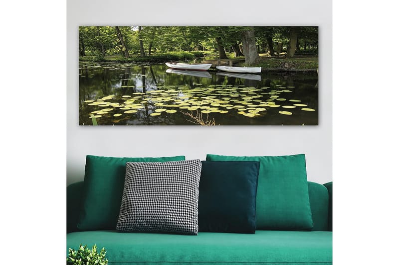 Canvastavla YTY Floral & Botanical Flerfärgad - 120x50 cm - Inredning - Tavlor & posters - Canvastavla